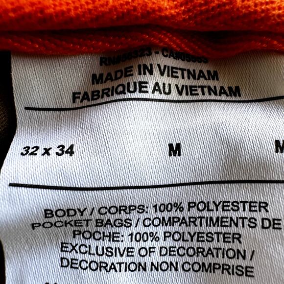 Nike Dri-FIT Repel Pants Pocket Slim Fit Hook & Eye Athleisure Golf Tan 32x34 - Picture 5 of 8